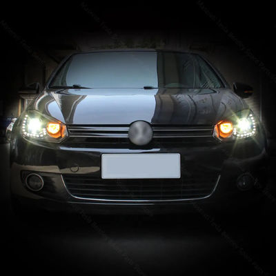 Headlight Assembly For Volkswagen VW Golf 6 Modification 6 Gti R20 Tear Eye DRL LED Front Headlight