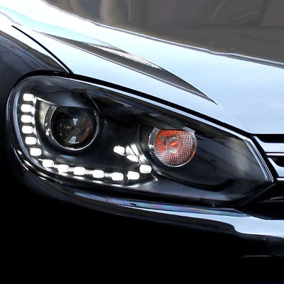 Headlight Assembly For Volkswagen VW Golf 6 Modification 6 Gti R20 Tear Eye DRL LED Front Headlight