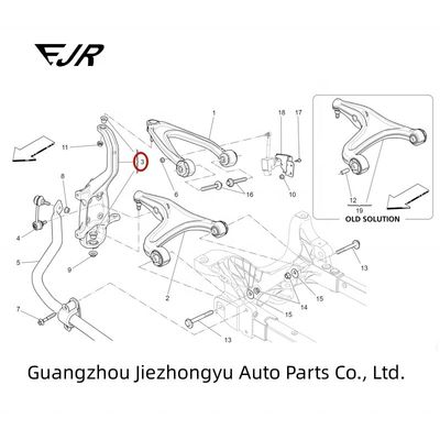 Year 2014-2016 Front Column Assembly For Ghibli Quattroporte Oem 670004761 670004762