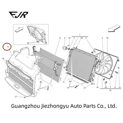 Auto Parts Air Duct For Quattroporte M156 2014-2016 Purpose Replace/Repair 100% Tested